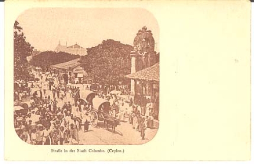 Ceylon Street in Colombo * ca.1910