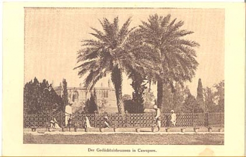 Indien Gedächtnisbrunnen in Cawnpore * ca.1910