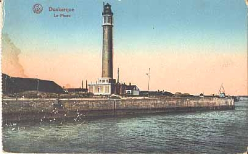 Dunkerque Lighthouse  o July 9, 1915