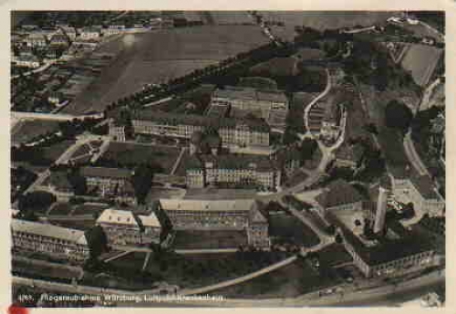 Würzburg Luitpold hospital aerial photo o 4.9.1932