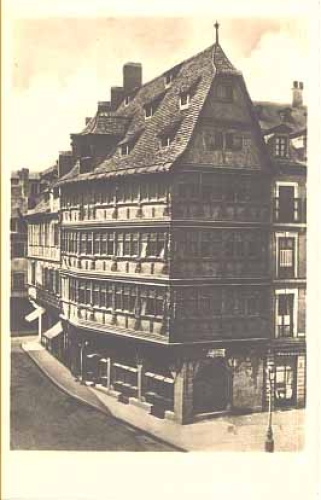 Strasbourg in Alsace Kammerzell House * ca. 1930