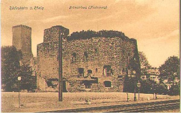 55593 Ruedesheim Broemserburg * around 1920