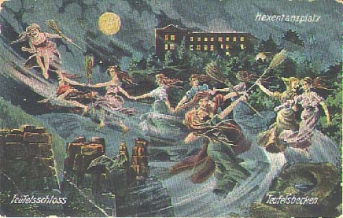 The legend of the witches’ dance floor on August 1st, 1913