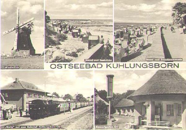 Small train Molly in Kuehlungsborn o ca. 1970