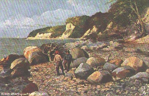 Ruegen pirate gorge Tucks Oilette artist card 689 B * approx. 1910