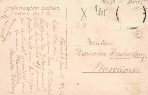99439 Neumark Diözese Großherzogtum Sachsen o 1924