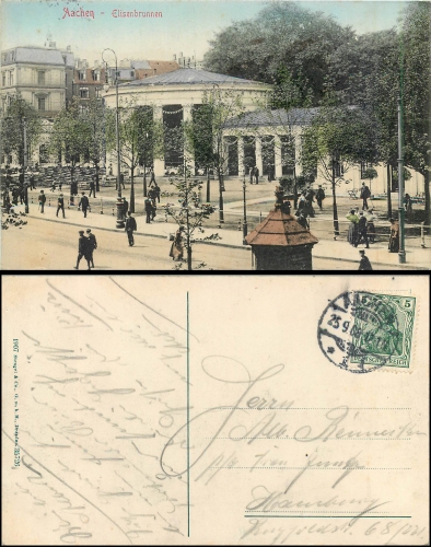 Aachen Elisenbrunnen o 25.9.1908