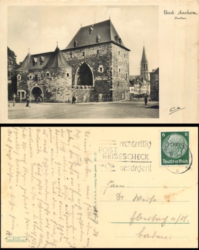 Aachen Ponttor o 18.7.1934