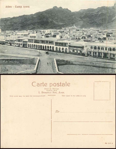 Aden Camp town Jemen * ca. 1910