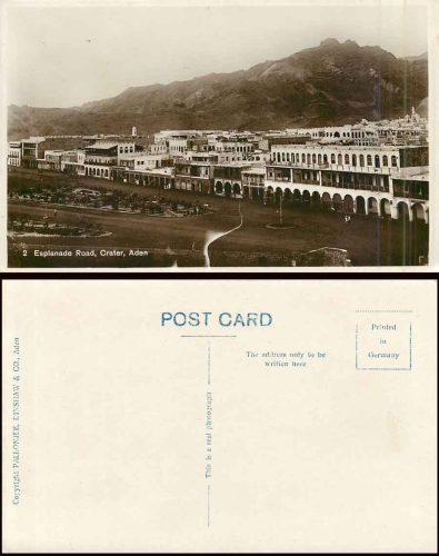 Aden Esplanade Road Jemen *ca. 1930