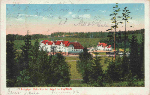 Adorf Vogtland Leipziger Heilstätte o 1924