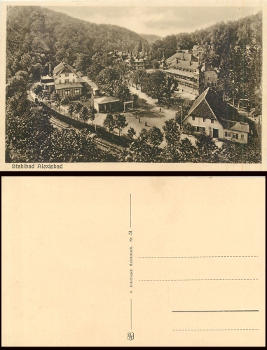 06493 Stahlbad Alexisbad * ca. 1930