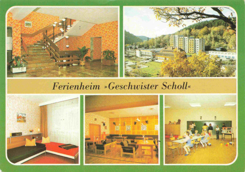 Alexisbad Harzgerode Ferienheim Geschwister Scholl o 1989
