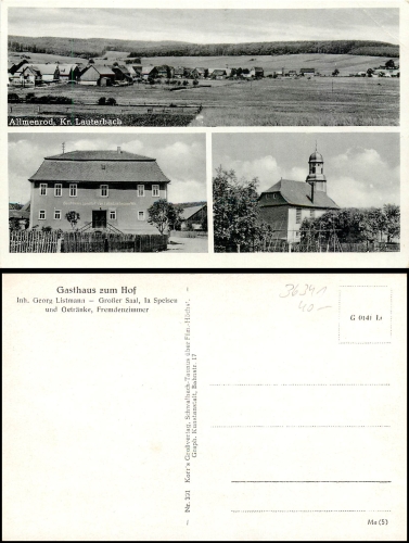 Allmenrod Kreis Lauterbach *ca.1940