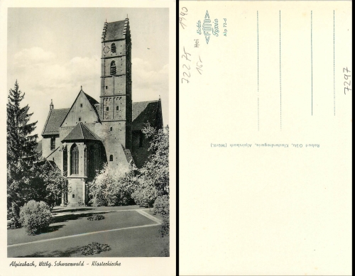 Alpirsbach Klosterkirche *ca. 1940