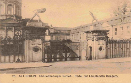 Alt-Berlin Charlottenburg Schloss alte Ansichtskarte * um 1910