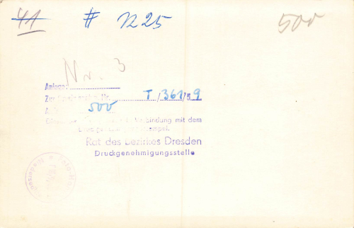 01773 Altenberg Ore Mountains pioneer tent camp sports field * 1959 Hanich1225