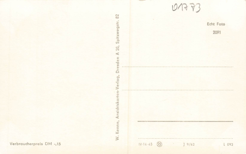 01773 Altenberg Erzgebirge Betriebsferienheim des VEB Erich Weinert * 1962