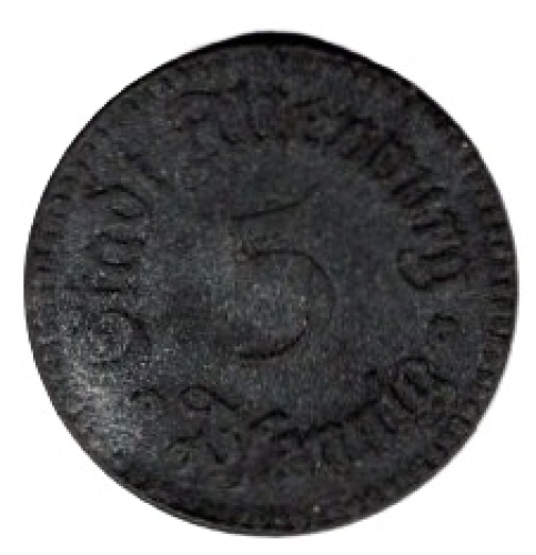 Altenburg City 5 Pfennig Emergency Coin 1920