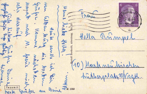 Altenburg Thüringen Schloss o 1944