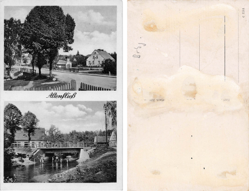 Altenfließ Neumark * um 1930