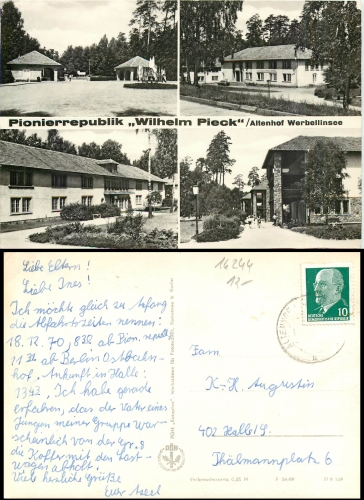 Altenhof Pionierrepublik Werbellinsee o ca.1970