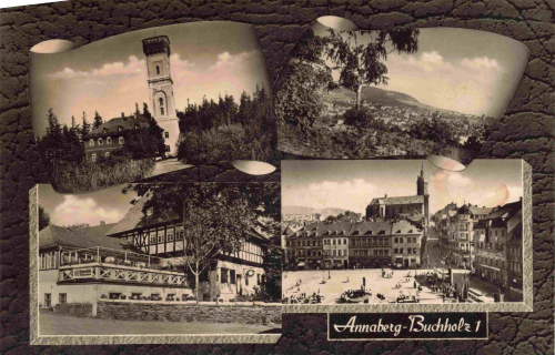 Annaberg-Buchholz Mehrbildkarte * 1962