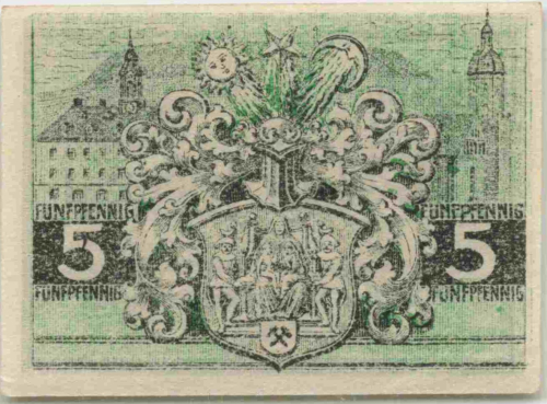 Annaberg Sachsen Notgeldschein um 1920