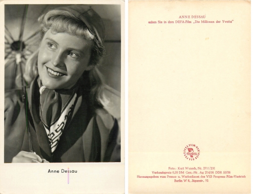 Anne Dessau, Progress Nr. 2711/231