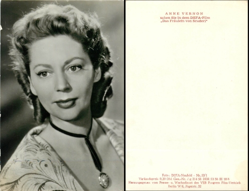 Anne Vernon Progress Film Vertrieb Nr. 53/1
