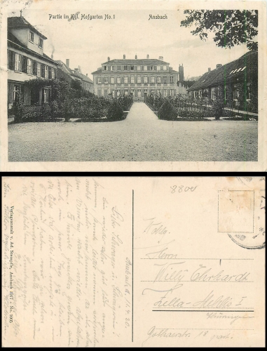 Ansbach Hofgarten o 11.04.1920
