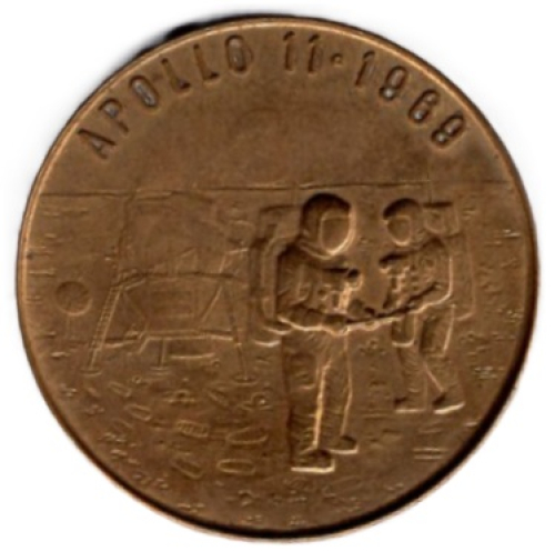 Apollo 11 10 Jahre Mondlandung 1969-1979 Medaille