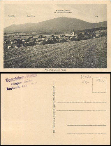 93471 Arnbruck Niederbayern * ca. 1930