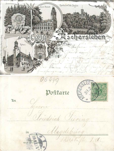 06449 Aschersleben Litho o 31.2.1897