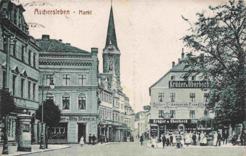 Aschersleben Markt o 1919