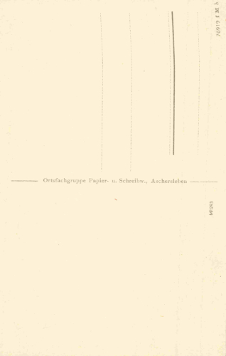Aschersleben  * um 1940