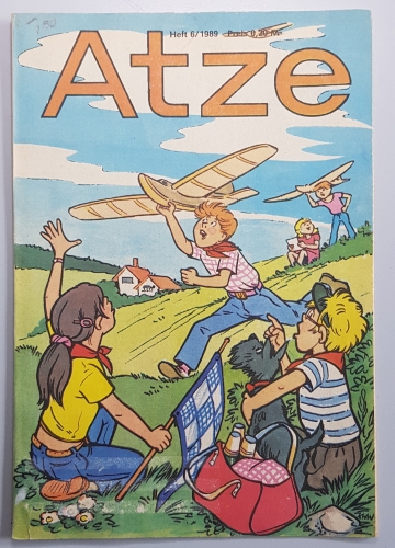 Atze 89/06 Comic Book GDR