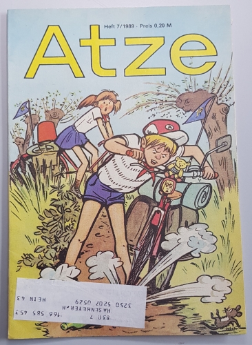 Atze Comic Book GDR  89/07