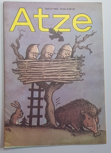 Atze 84/05 Comic Book GDR