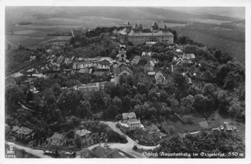 Augustusburg Sachsen Fliegeraufnahme o 1939