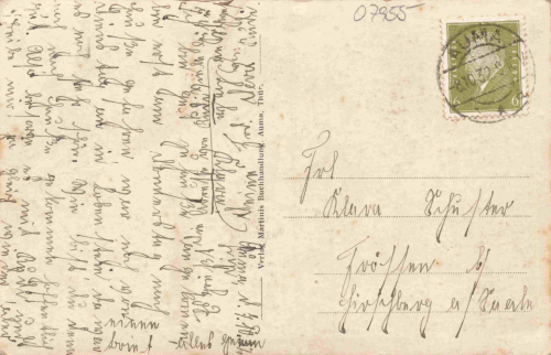07955 Auma Thüringen Sophienbad am Kesselsee Kurhaus o 1932