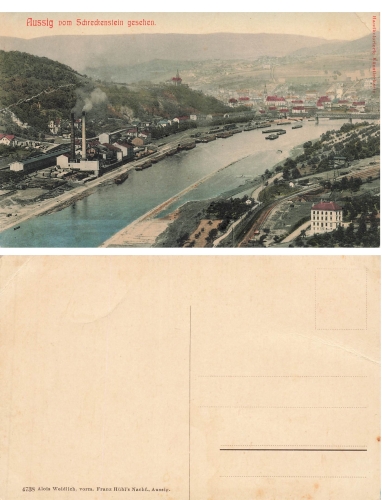 Aussig Bohemia vom Schockenstein * around 1910