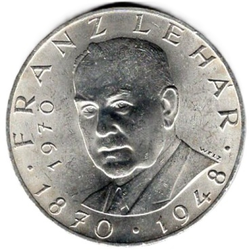 Österreich 25 Schilling 1958 Auer von Welsbach