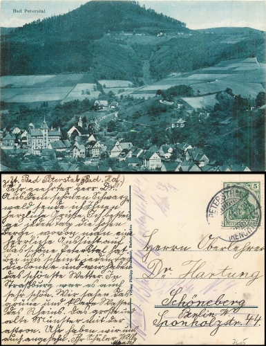 Bad Peterstal o ca. 1911