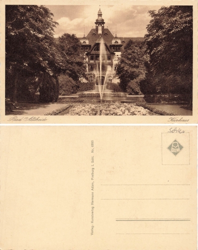 Bad Altheide Schlesien Kurhaus  Polanica-Zdroj * um 1930