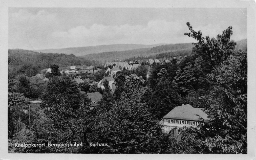 01816 Bad Berggießhübel Kurhaus o 1954
