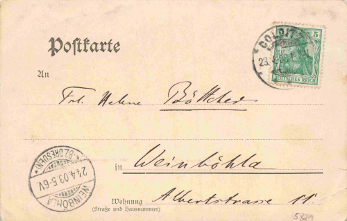 Bad Blankenburg Thüringen o 1902