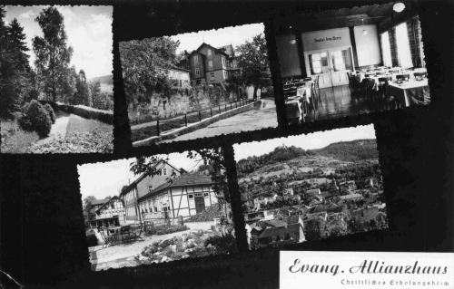 Bad Blankenburg evangelisches Allianzhaus o 1962