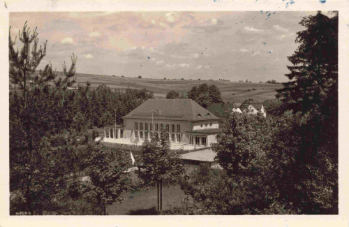Bad Brambach Vogtland Festhalle o 1951