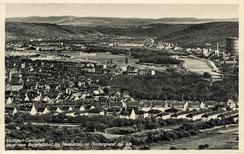 Bad Cannstatt vom Burgholz * um 1940